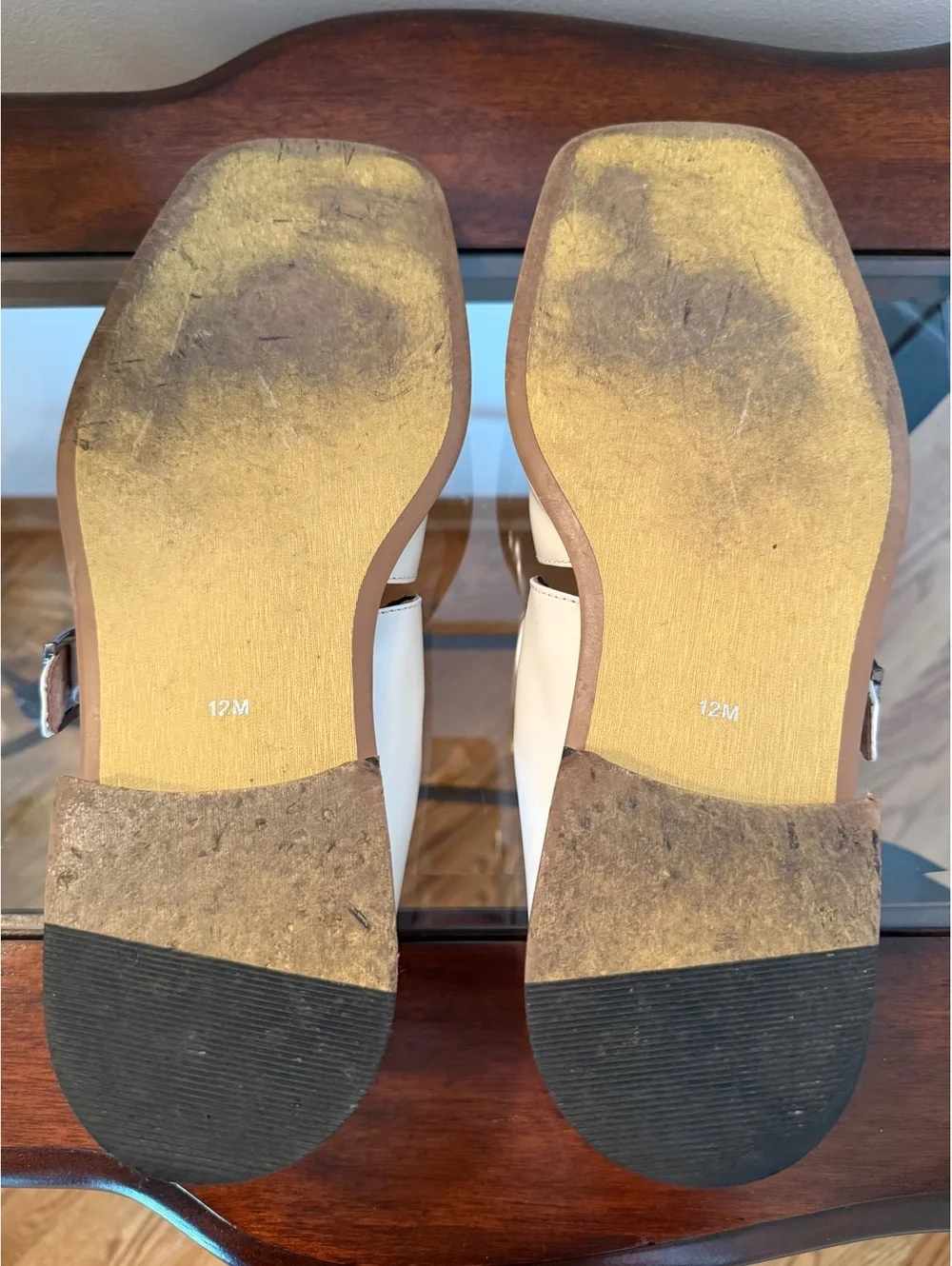 Vintage Giorgio Brutini Private Collection White Leather Fisherman Sandals 12M